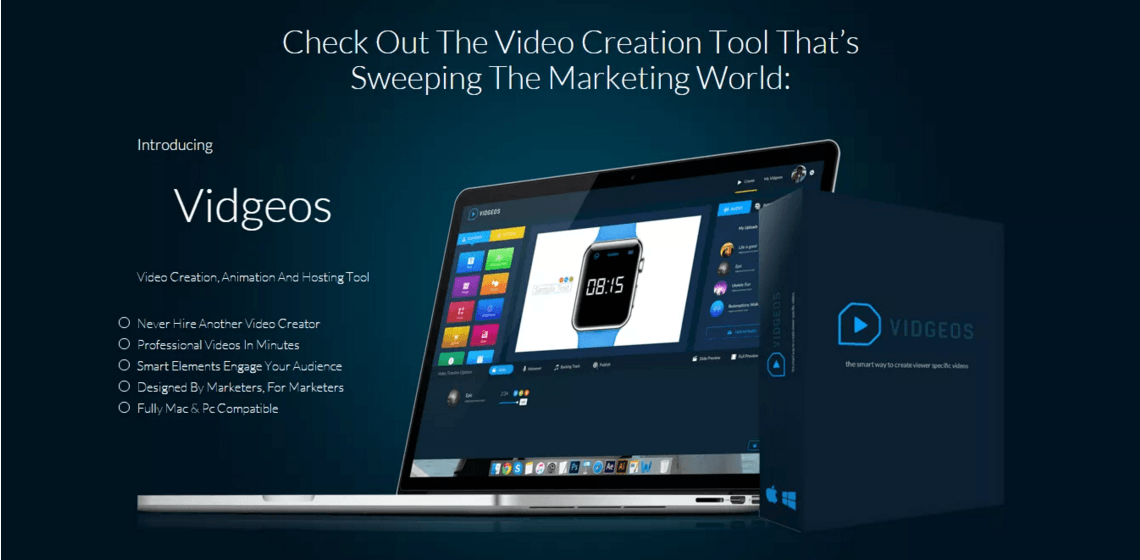 2016 02 19 1026 - VIDGEOS - HIGH END VIDEO CREATION TOOL REVIEW