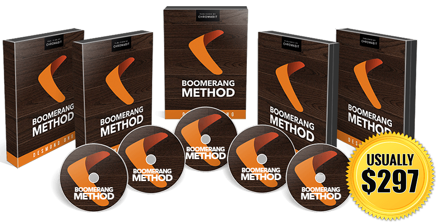 bm ribbon - THE UPDATED BOOMERANG METHOD PAID TRAFFIC COURSE REVIEW