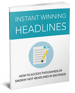 HEADLINES medium 243x300 - Instant Winning Headlines Bonus report