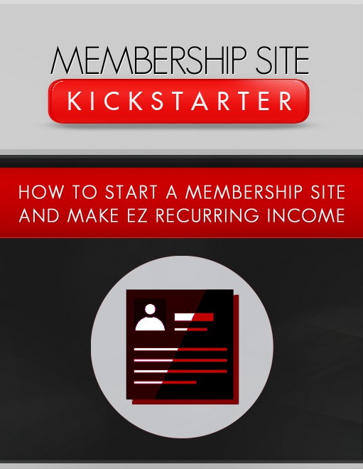 ecover - How To Make Quick Money Online - Niche Membership Sites